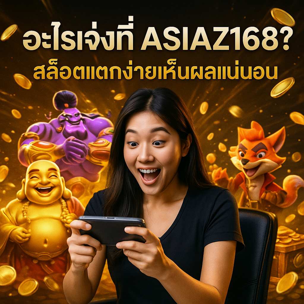 อะไรเจ๋งที่ ASIAZ168? สล็อตแตกง่ายเห็นผลแน่นอน
