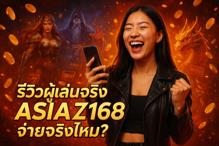 รีวิวผู้เล่นจริง ASIAZ168 จ่ายจริงไหม?