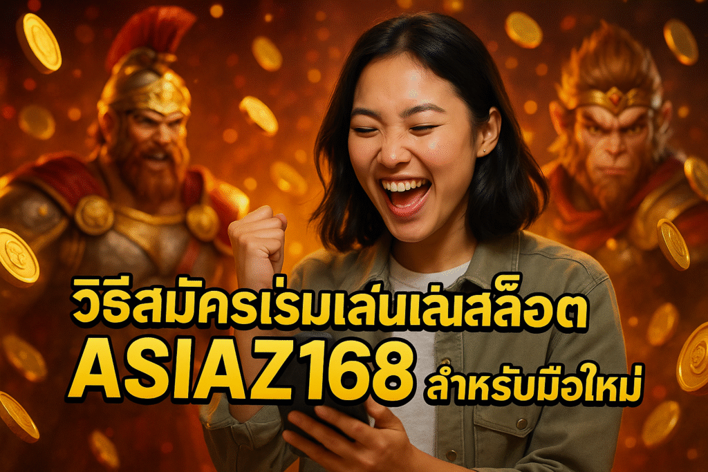 วิธีสมัครเริ่มเล่นสล็อต ASIAZ168 สำหรับมือใหม่