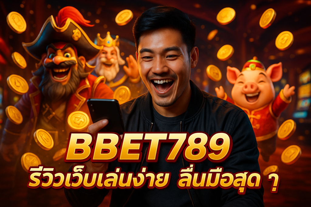 BBET789 รีวิวเว็บเล่นง่าย ลื่นมือสุด ๆ