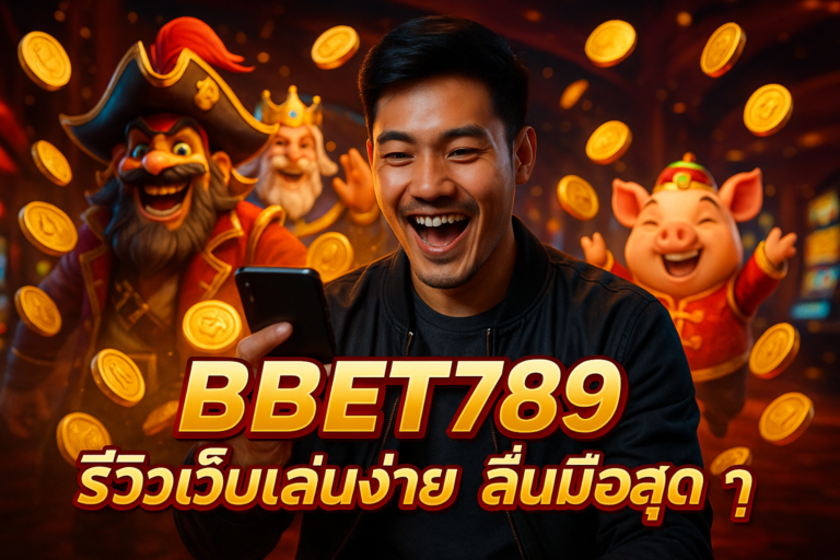 BBET789 รีวิวเว็บเล่นง่าย ลื่นมือสุด ๆ