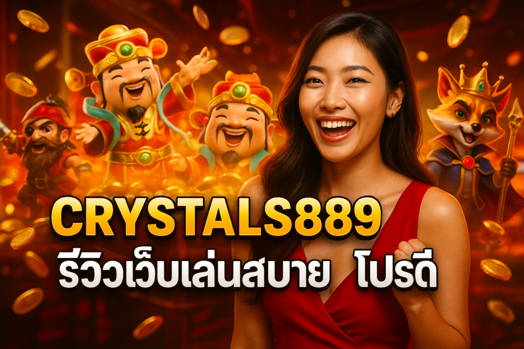 CRYSTALS889 รีวิวเว็บเล่นสบาย โปรดี
